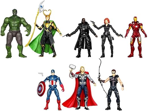 avengers action figures set of 8