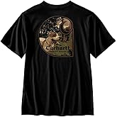 Carhartt Men's Relaxed Fit Lightweight Short-Sleeve Dog Graphic T-Shirt