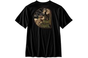 Carhartt Men's Relaxed Fit Lightweight Short-Sleeve Graphic T-Shirt