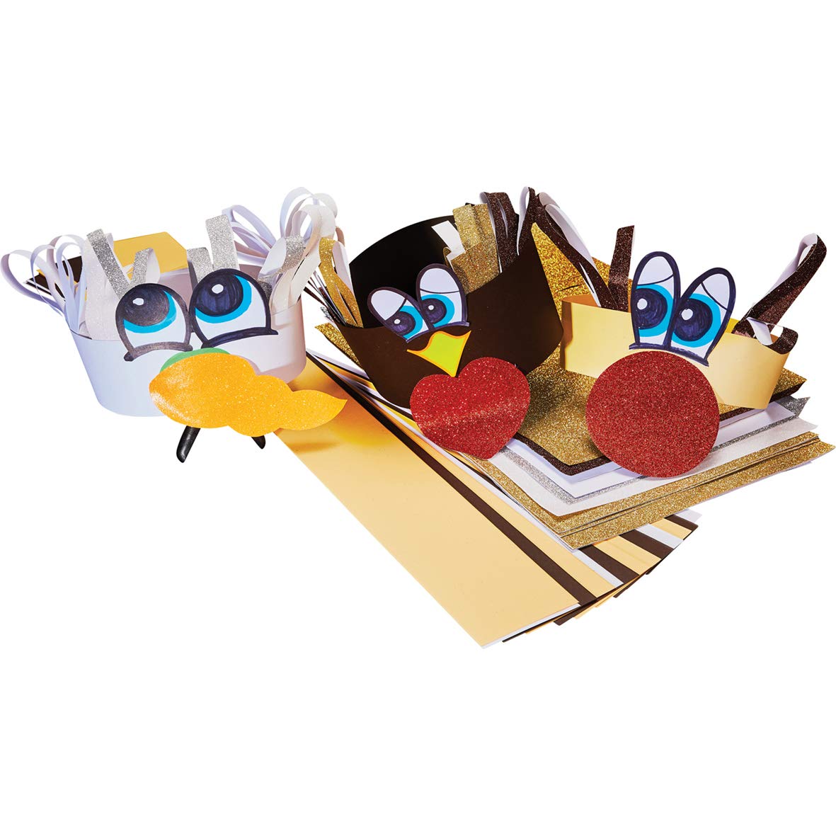 Springboard 10511 Make your own Christmas Character Crowns (Pack of 30)