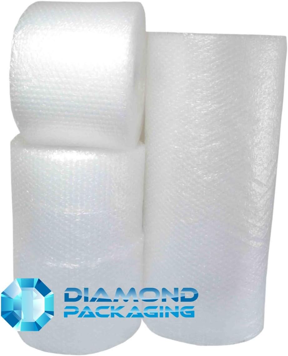 500mm X 100M Bubblewrap - Small Bubble - Diamond Packaging, Clear