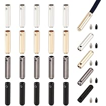aglet　1001 Amazon.com: Glarks 201Pcs 4x20mm Metal Aglets Set 4 Holes
