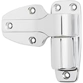 Kason 1246 Reversible Cam-Rise Hinge, Flush Offset, Polished Chrome Finish, 11246000028