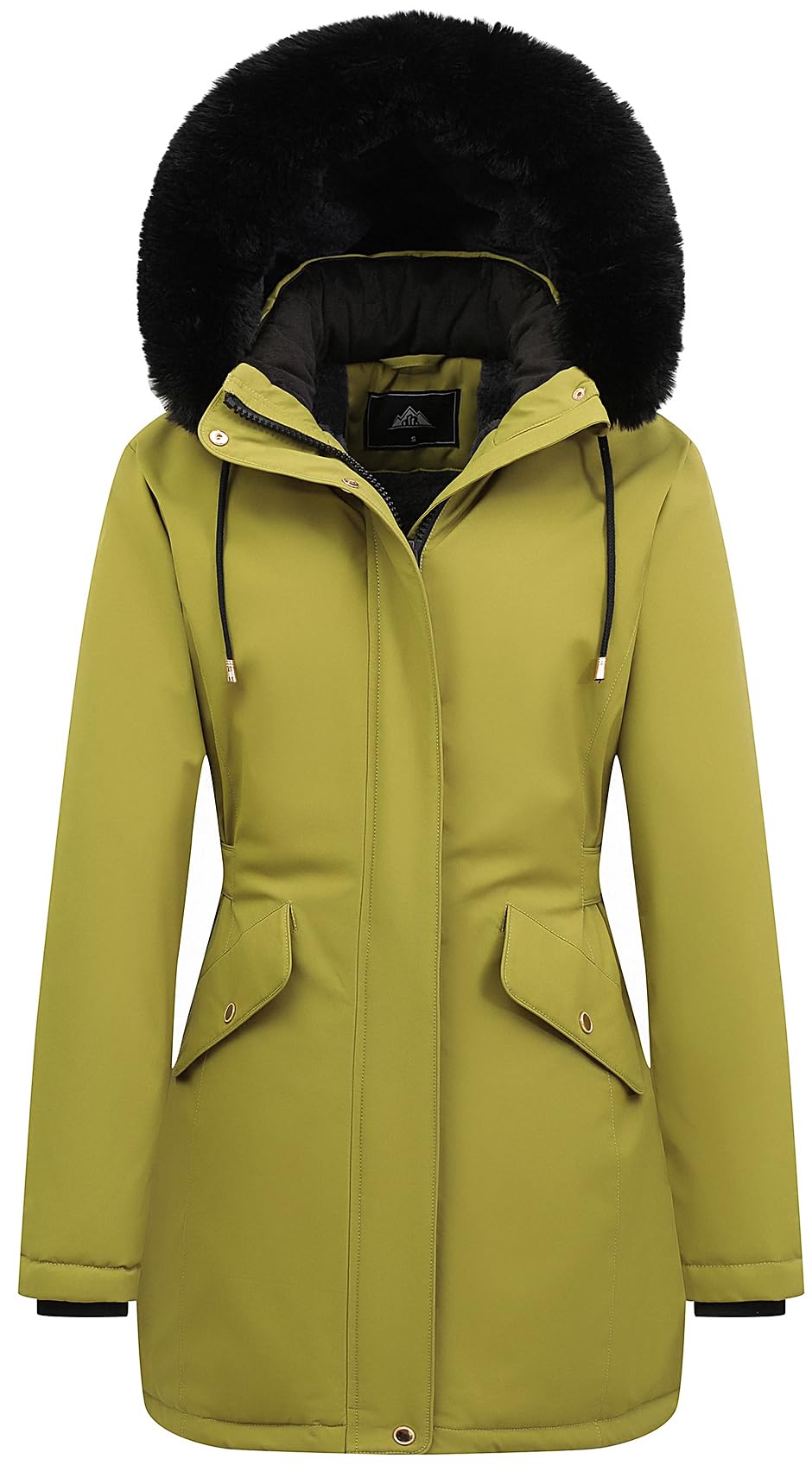 MOERDENG Women's Long Winter Down Coat Thicken Fleece Lined Parka Warm Puffer Jacket With Faux Fur Detachable Hood Image MOERDENG Women's Long Winter Down Coat Thicken Fleece Lined Parka Warm Puffer Jacket With Faux Fur Detachable Hood Image