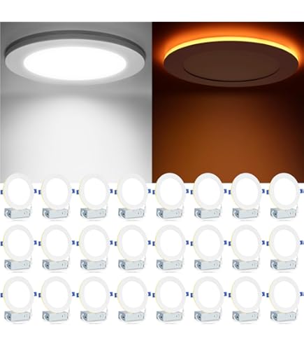 Meconard 24 Pack 6 Inch 5CCT LED Recessed Ceiling Guyana