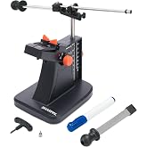 SHARPAL 201H Scissor Sharpener &ndash; Adjustable 22&deg;-84&deg; Angle | 325/600 Grit Diamond Plates for Kitchen, Hair Cutting, Sewing Scissors, Lawn Mower Blades, Pruners, Hedge Shears