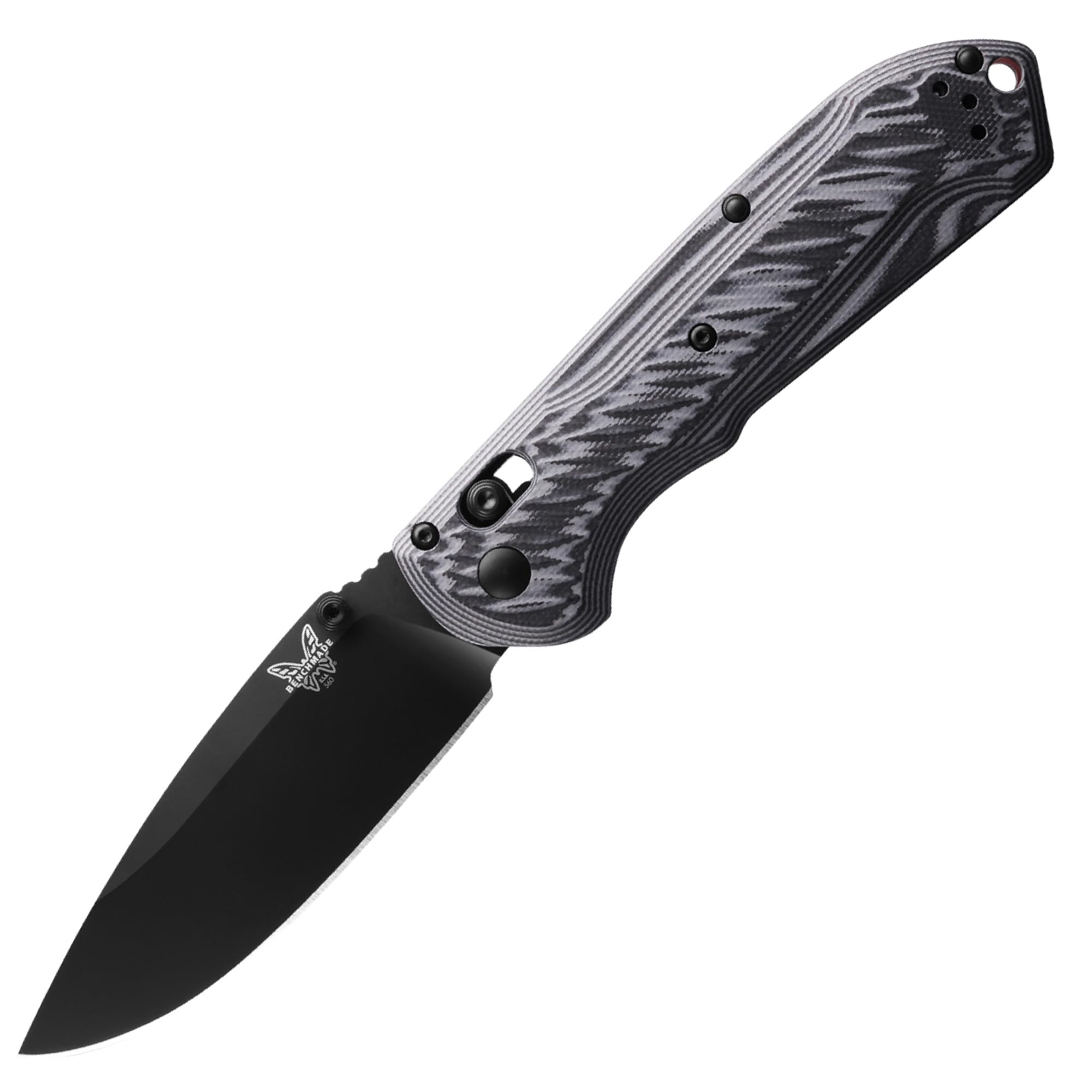 Photo 1 of Benchmade - Freek Outdoor EDC Knife, Drop-Point Blade with Gray/Black G10 Handle (560BK-1)