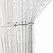 Door String Curtain Beaded Curtains for Closets Hanging Beaded Door Curtain Tassel Divider