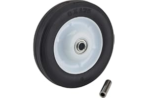 BLUE DIAMOND CLASSICS Pedal Car Parts, 8 Inch Murray Front Wheel with Tire