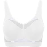 Champion Women's Motion Control Underwire Sports Bra Bra, -white, 42D