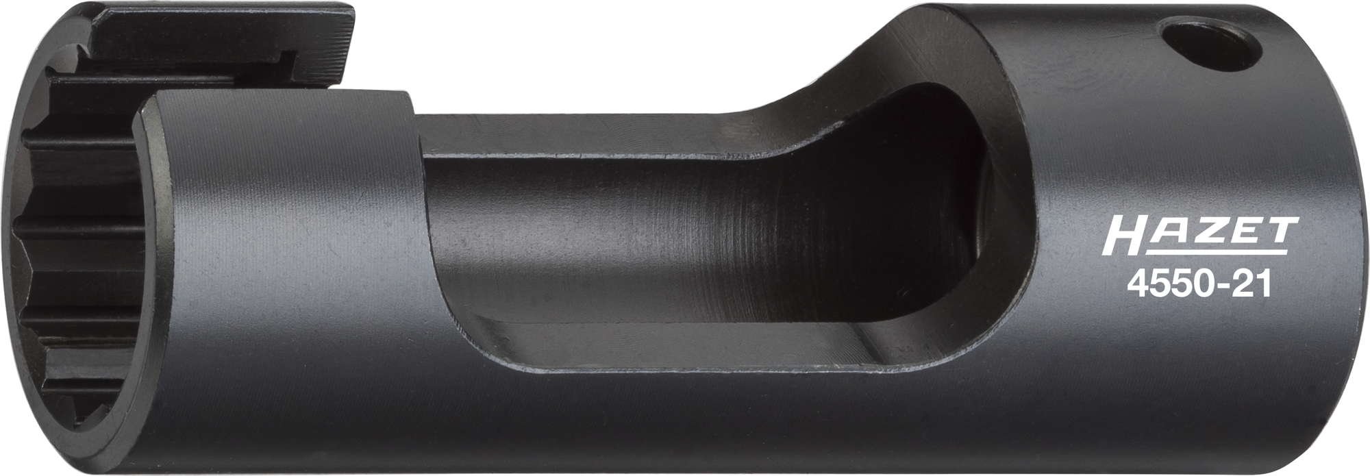 Hazet Wrench for Injection Lines – Outer Double Hexagon Pattern ∙ Width: 21 Key, Single, Bronzed 4550 – 21