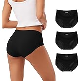 INNERSY Women's Seamless No Show Hipster Panties Invisible Light Underwear 3-Pack