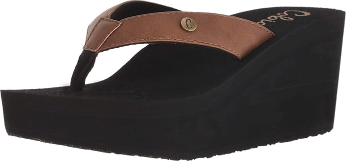 cobian wedge flip flops