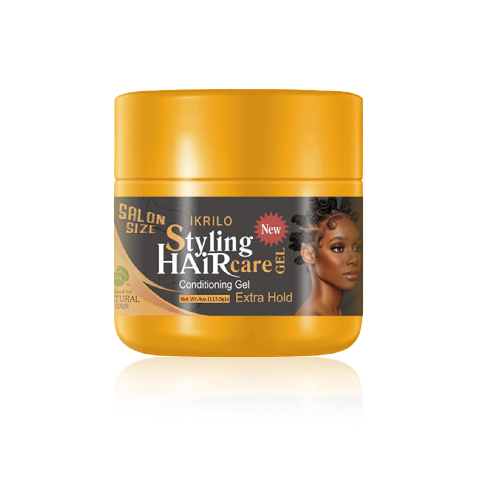 Joyeee Curl Styling Gel, Braid Twist Gel Edge Control Gel for Curly and Frizzy Hair, Strong Hold & No Residue, Tames Frizz & Edges, Ideal for Braiding, Twisting, Smooth Edges, 113 g