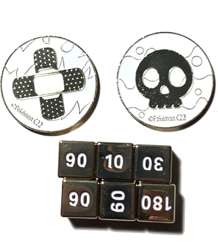 2x Offizielle Pokemon VSTAR Marker – Acryl-Counter Fürs Kartenspiel