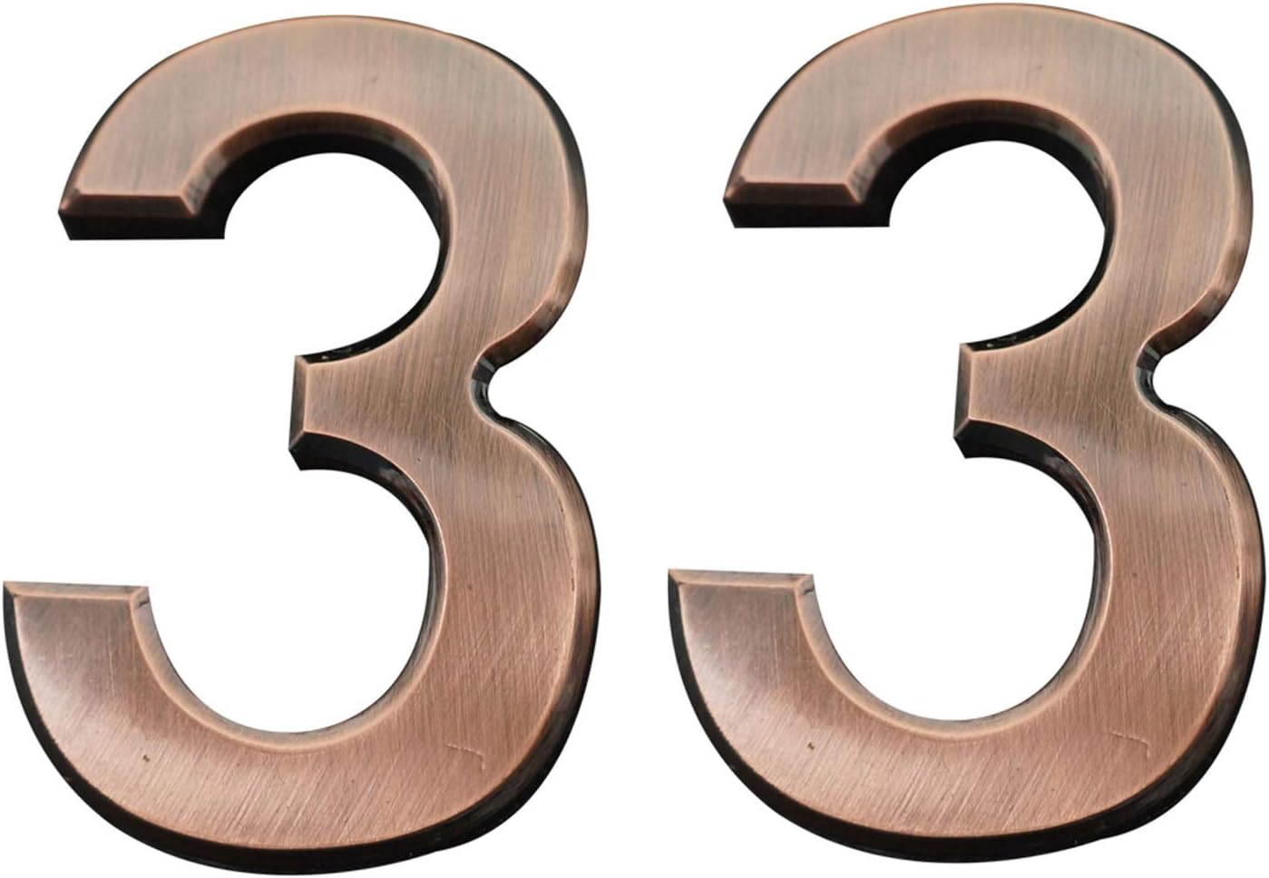 2 Pieces SelfAdhesive House Numbers 2.75 Inch High Door Address