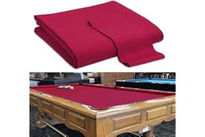 Boshen Worsted Blend Billiard Cloth Pool Table Felt Fast Speed for 7' 8' 9' Pool Table Pre Cut Bed & Rails