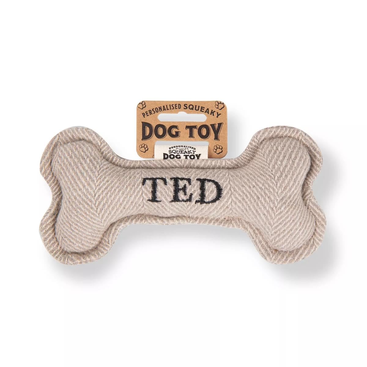 History & Heraldry Squeaky Dog Toy (Ted) — image 1