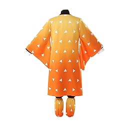 CR ROLECOS Zenitsu Agatsuma Cosplay Costume for