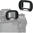 2 Pack Soft Silicon Camera Eyepiece Eyecup for Sony A9 III A7R V A7 IV A7M4 A7S III A1 ILCE-1 A7SIII A7S3 Camera, Replace Son. FDA-EP19 Rubber Eyecup