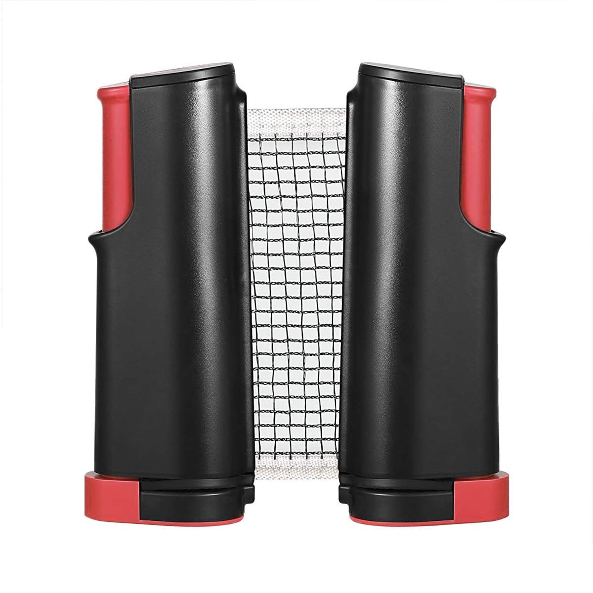 IPENNY Universal Retractable Table Tennis Nets and Post Set Adjustable Portable Table Tennis Net and Post Set Ping Pong Net and Post Anywhere Table Tennis Net for Any Table