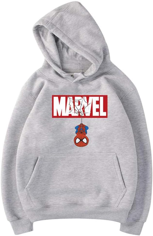 Hoodie Sweaters Men and Women European and American Street Hip Hop Coat Students Marvel Spider-Man Hooded Couple