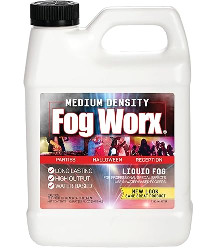 Amazon.com: FogWorx Extreme High Density Fog Juice - Quart – 32