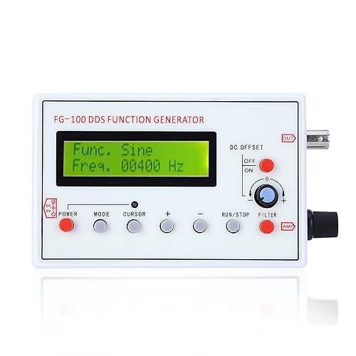 FG?100 DDS Function Generator, Sine Frequency 1HZ?500KHz Counter Source