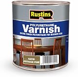 Rustins Polyurethane Varnish Antique Pine Satin 250 ml