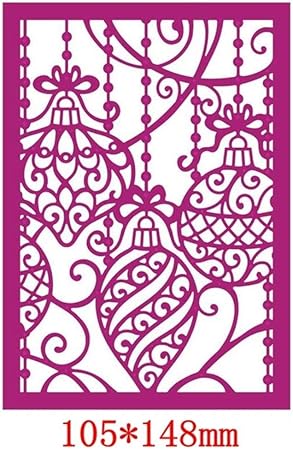 Buon Natale 105.Buon Natale Cornice Rettangolare Taglio Di Metallo Muore Stencil Per Diy Scrapbooking Decorazione Goffratura Fornitore Artigianale Die Cut Ck0105 Amazon It Casa E Cucina