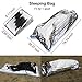 EMDMAK Emergency Mylar Thermal Survival Tent,Sleeping Bag Survival Shelter, Blanket 3 in 1 Emergency Survival Kit Heat Reflective Waterproof for Outdoor Camping Hiking or Adventures