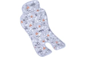 Felenny Baby Car Seat Cooler Pad Summer Chair Ice Cushion Baby Car Seat Cooler Pad Carseat and Stroller Cooling Pad for Stroller High Chair 26.8in * 13in