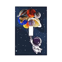 Planet Astronaut 1 Gang Light Switch Plate Cover
