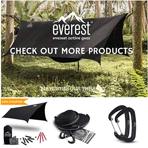 Everest Double Camping Hammock with Mosquito Net BugFree Camping