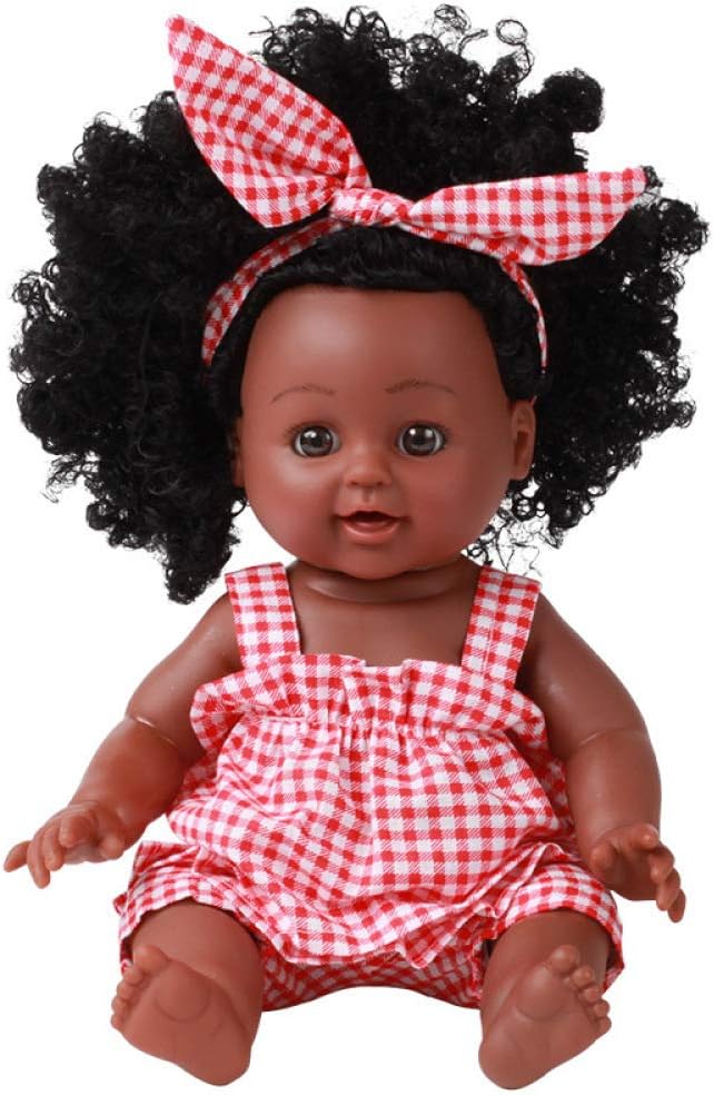 Prezzo ZBYY Bambole Reborn in Silicone Femmina Molle Simulazione Vinile Reborn Doll Mini Regalo di Natale di Compleanno 14 Pollici 35Cm,Red Offerte