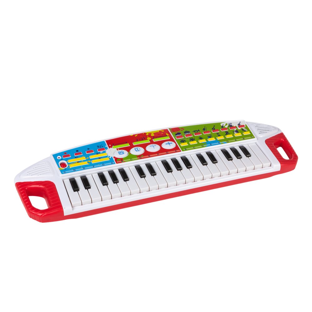 WinFun Beat Bop Cool Sound Musical Keyboard for children 37 tiles,Multiple Sounds and Functions for having Great Parties,Record and Playback,Beautiful Instrument for Little Musicians