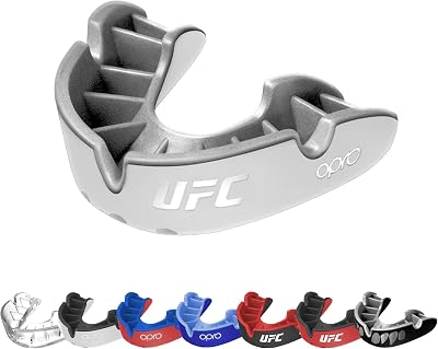 OPRO Silver Level Mouthguard Essential Fit Gum Shield Adults & Kids