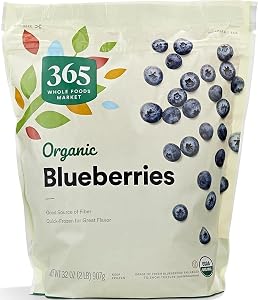 365 by Whole Foods Market, Organic Blueberries, 32 Ounce, (Frozen)