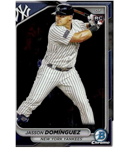 Carte Signée Jasson Dominguez – Yankees – 2024 Topps Finest #FMA-JD #25/25 – SGC 10