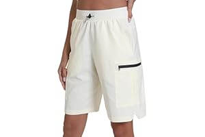 Rrosseyz Women's Hiking Cargo Shorts with Pockets Quick Dry Athletic Gym for Women Exercise Lounge