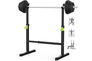 FitinOne Adjustable Folding Weight Bench for Home Gym, 660 lbs Capacity Multi-Functional Workout Bench Sturdy Durable for Full Body