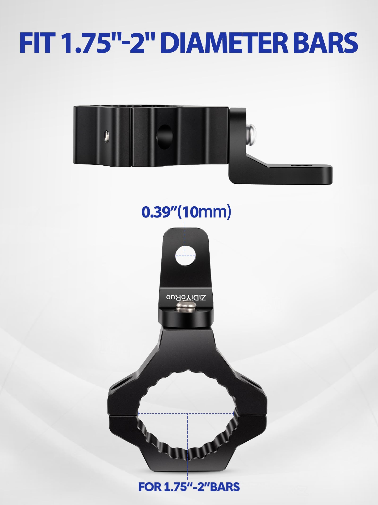 ZIDIYORUO 360 Light Mounts for UTV - 1.75