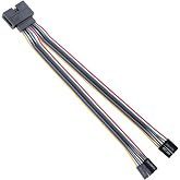 HISYI Supermicro Panel Switches Cable Switches Adapter Jumper Line Server Chassis Adapter Cable Front Panel Connector Adapter for Different Models of Computer Case