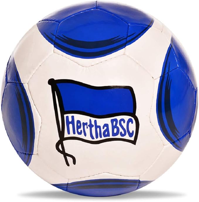 Hertha BSC Miniball Navy Matt - Offizieller Fanball Größe 1 Für Garten & Park