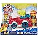 Play-Doh Town Fire Truck - New Firehouse Safety Vehicle Model Toy