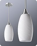 EDISHINE Pendant Light Fixture, Handcrafted Art