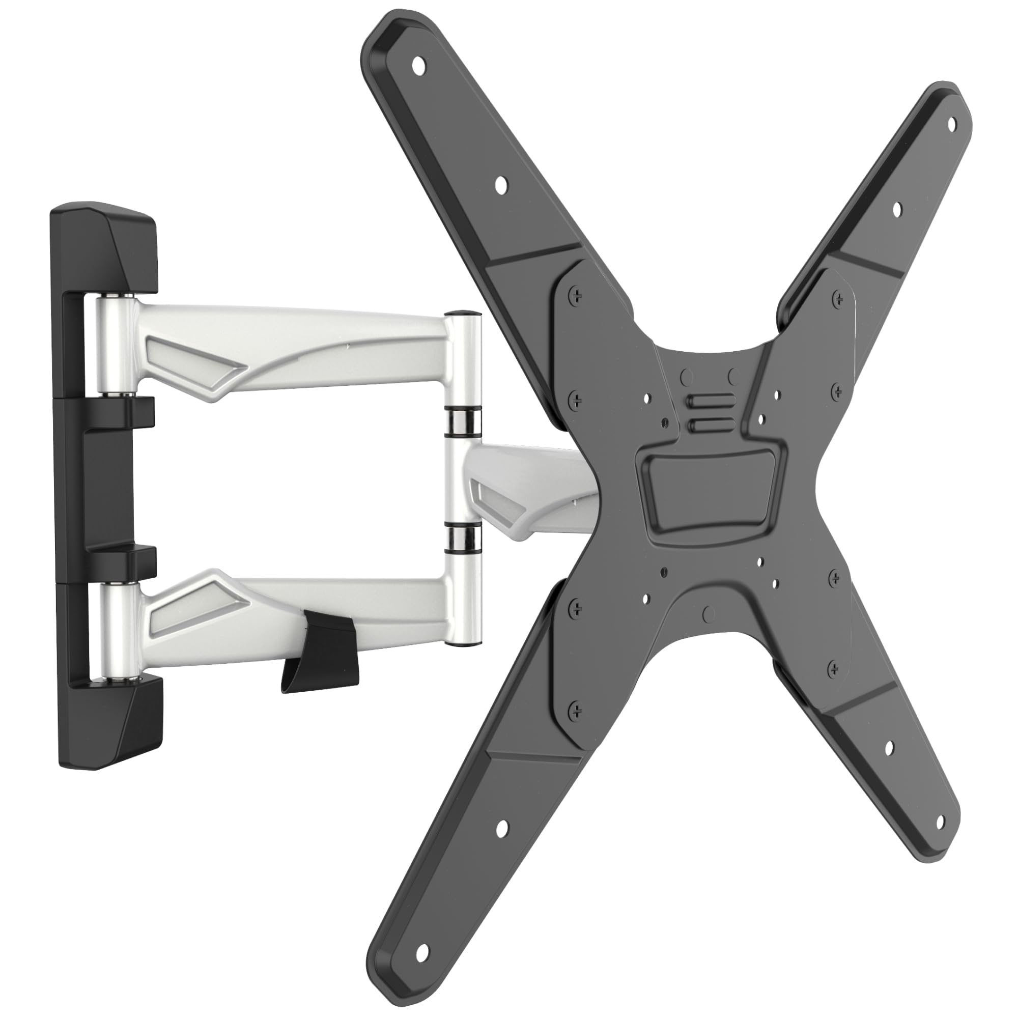 RICOO TV Bracket Tilt Swivel approx 32-55 Inch S3244 for LED LCD OLED Curved and Flatscreens Wall Mount Universal for VESA 75x75-400x400