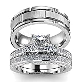 TWO RINGS Wedding Ring Sets His And Hers Promise