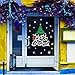 Christmas Windows Stickers Wall Stickers,Ikevan PVC Decal Removable Art Merry Christmas Wall Stickers Decorative Wallpaper 60X90cm