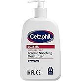 CETAPHIL ECZEMA RESTORADERM Soothing Moisturizer, For Eczema Prone Skin, 16 oz, Fewer Symptom Flare-Ups, 48 Hour Hydration, 1% Skin Protectant Colloidal Oatmeal, Steroid Free, Doctor Recommended Brand